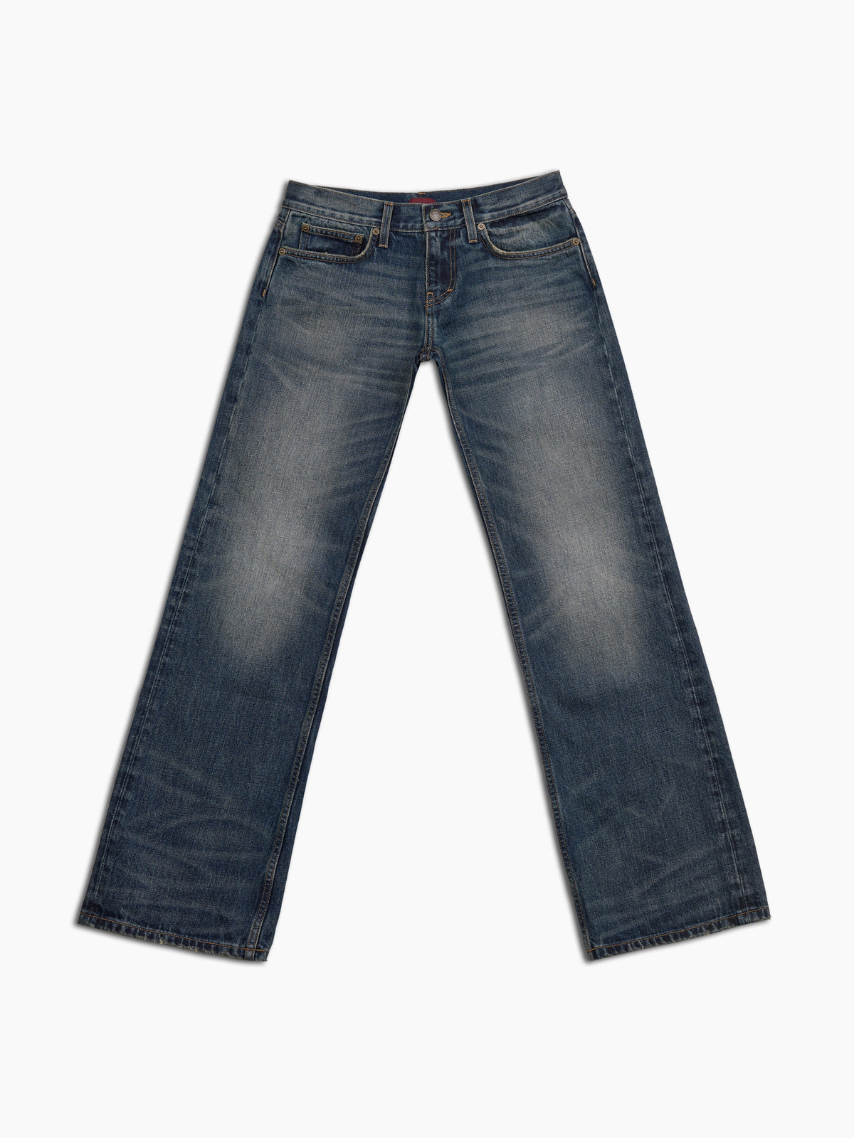 women's bootcut jean in washed indigo