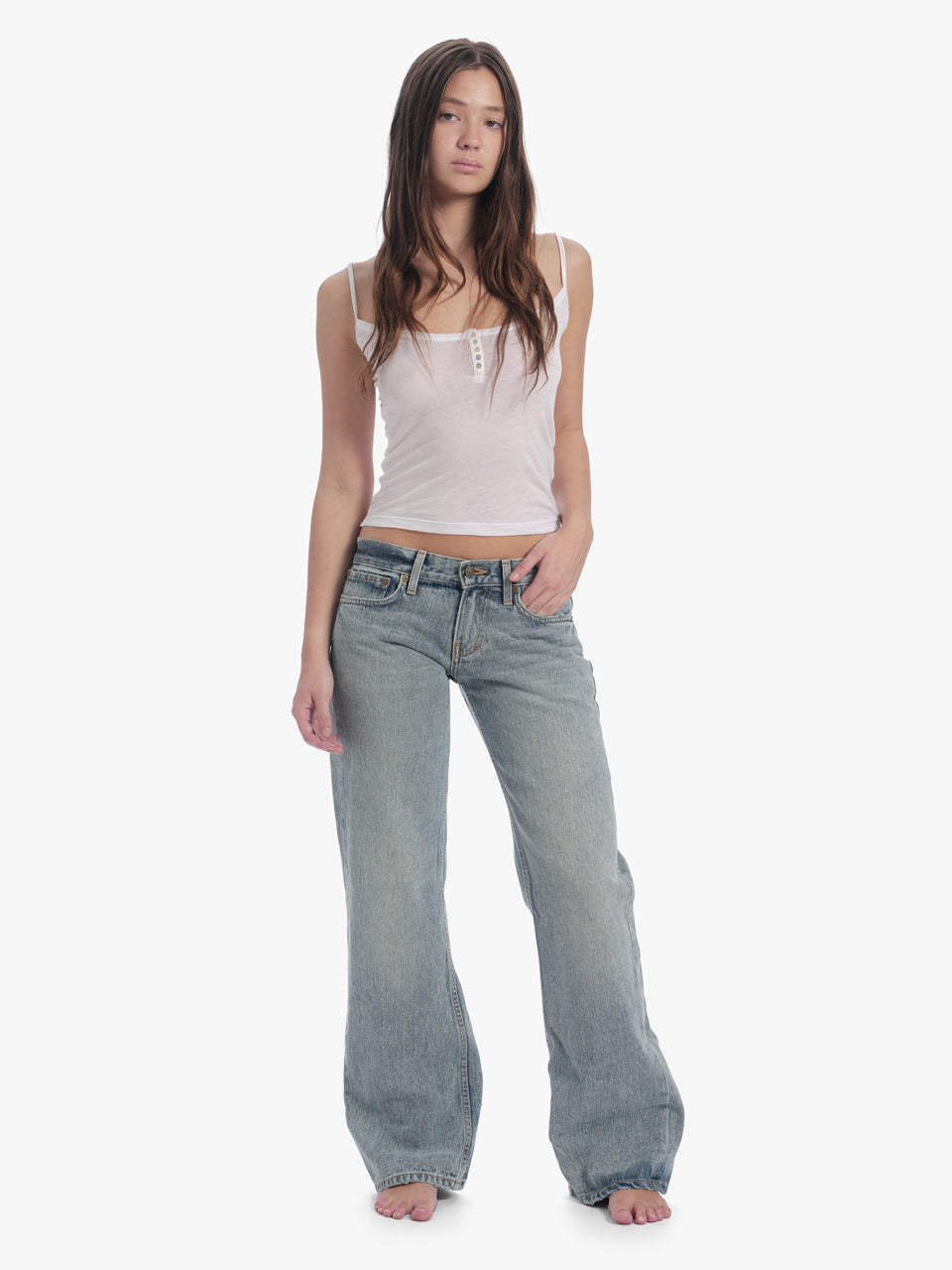 women's bootcut jean in light wash