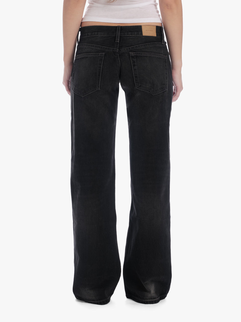 women's bootcut jean in washed black
