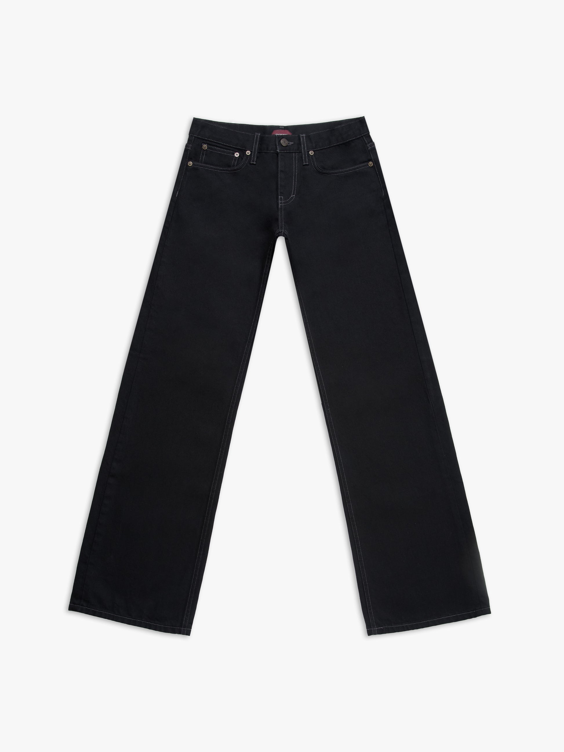 Women's bootcut jean in black rinse