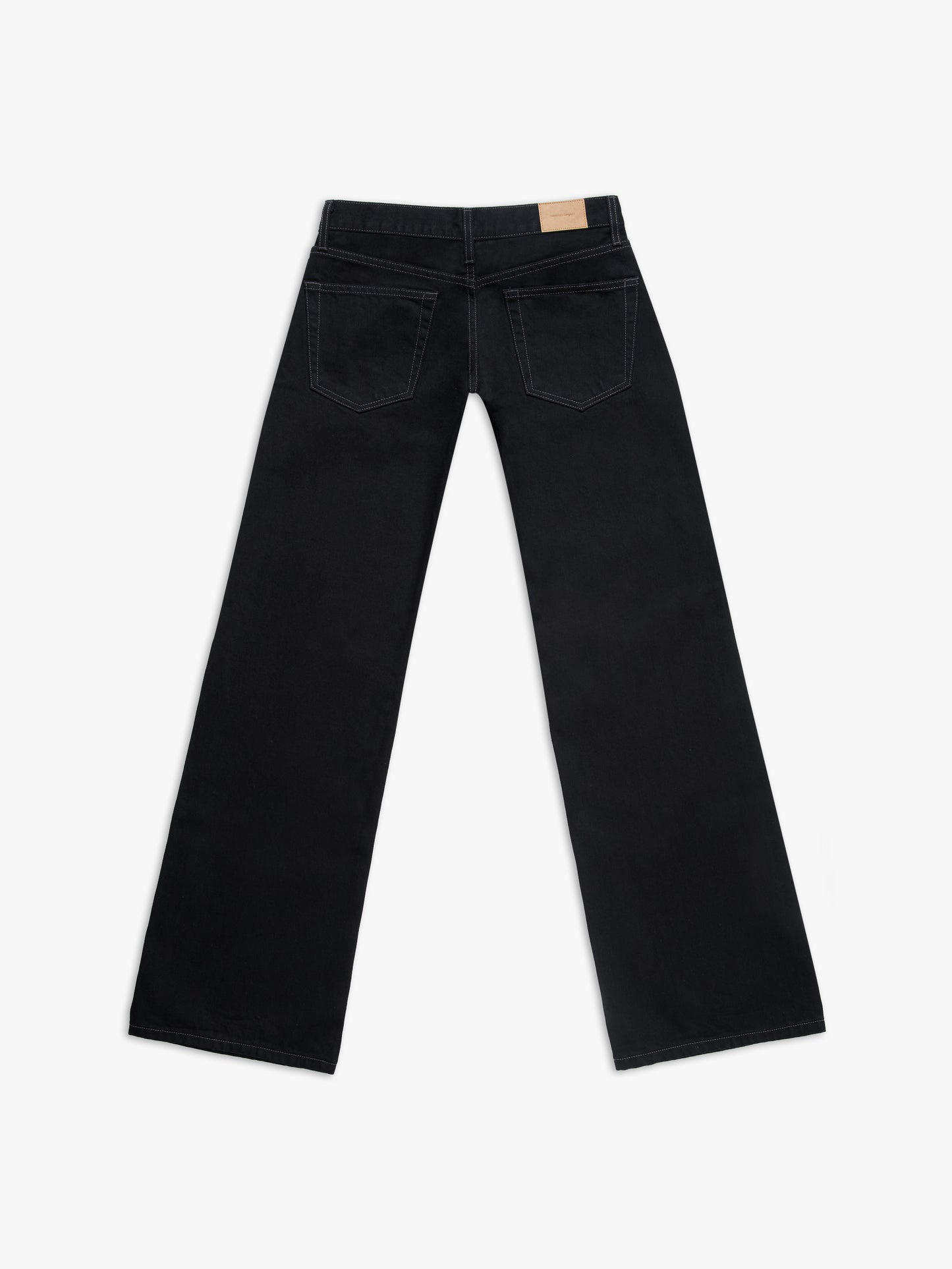 Men's bootcut jean in black rinse