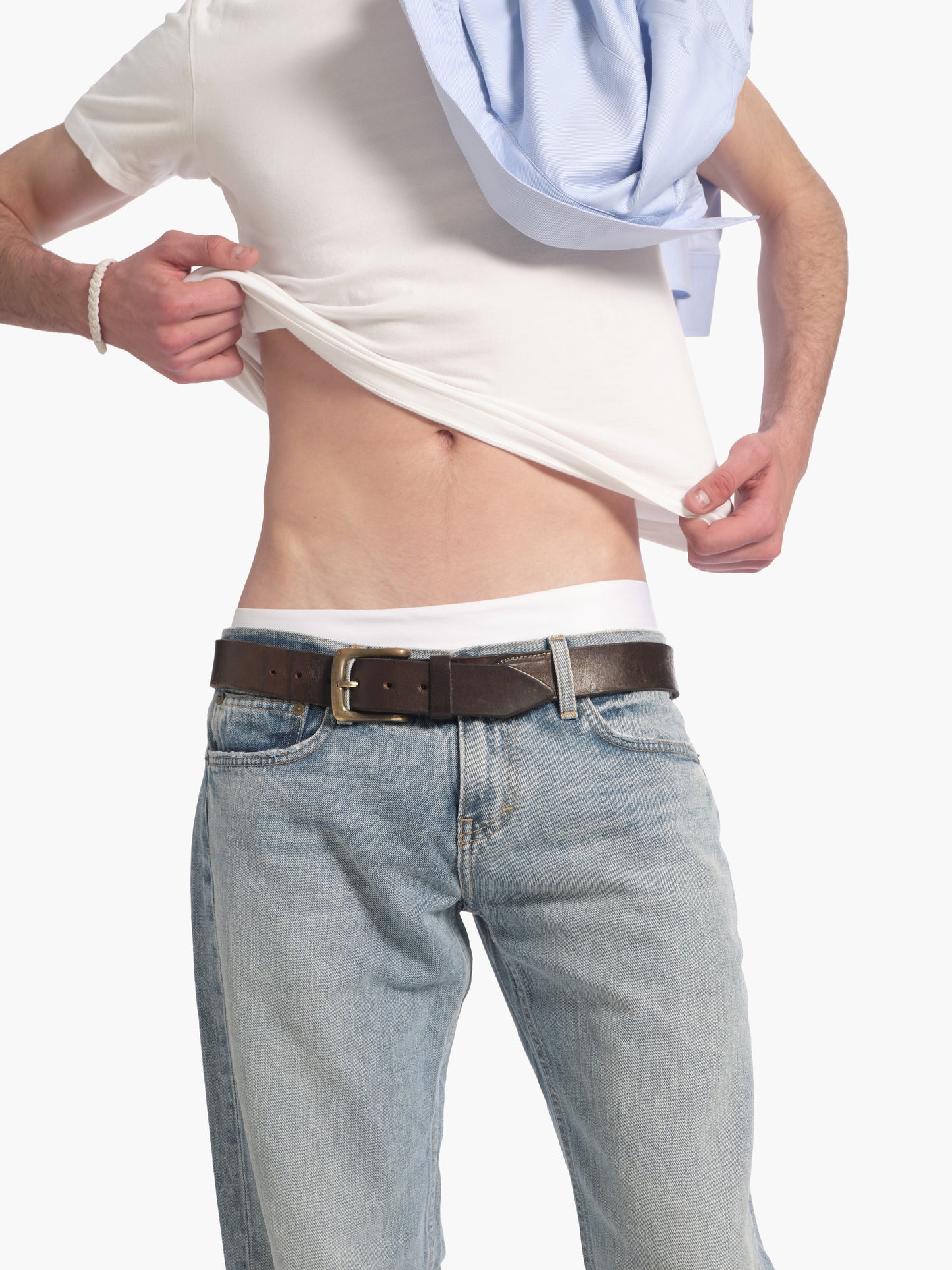 Men's bootcut jean in light wash