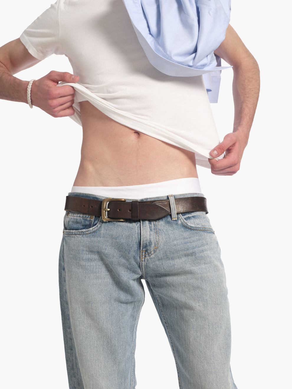 men's bootcut jean in light wash