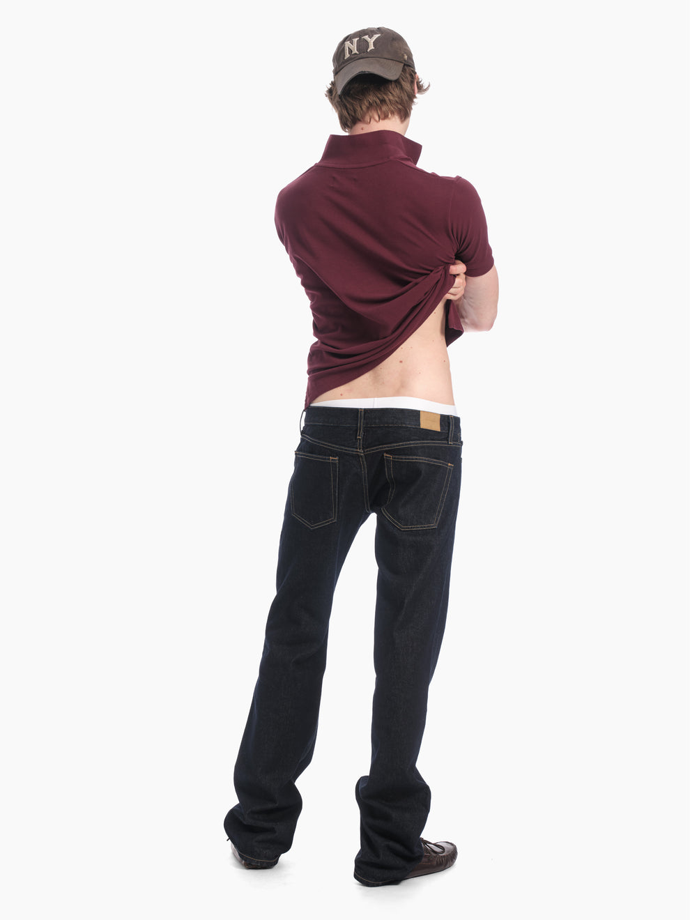 men's slim straight jean in indigo rinse