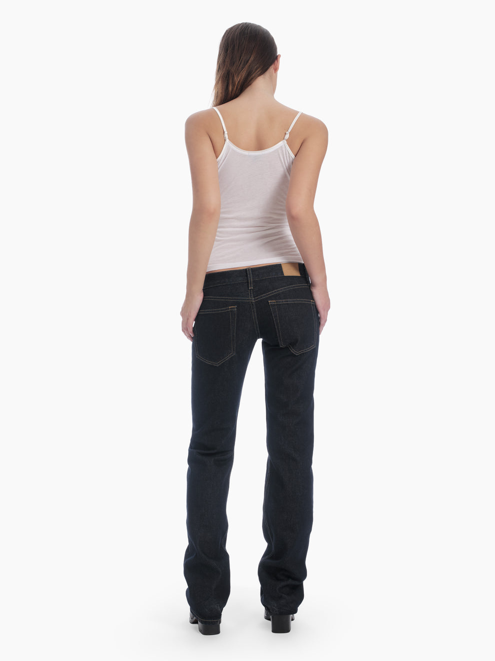 women's slim straight jean in indigo rinse