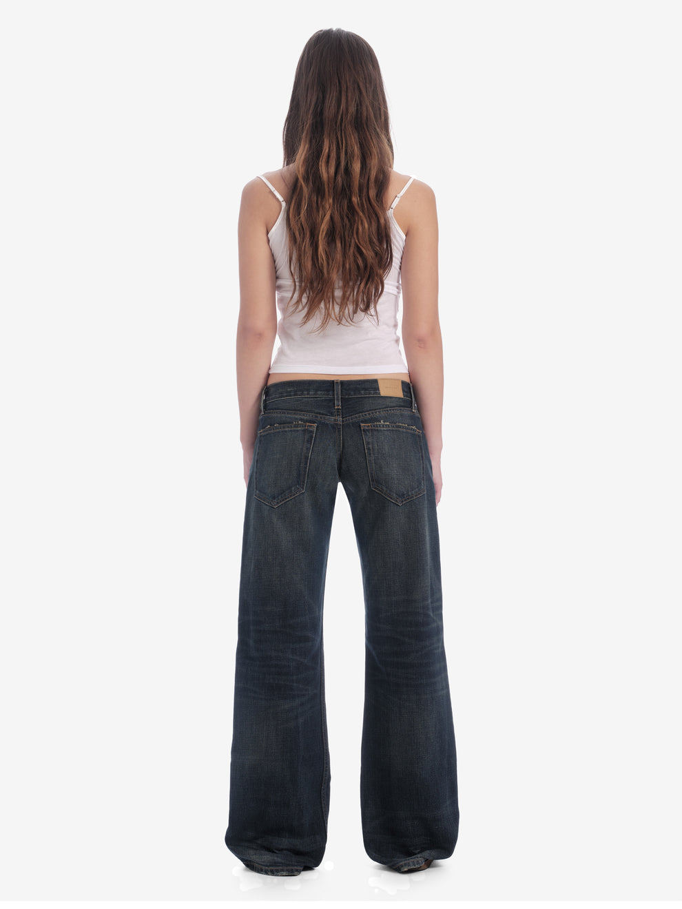 women's bootcut jean in dark wash