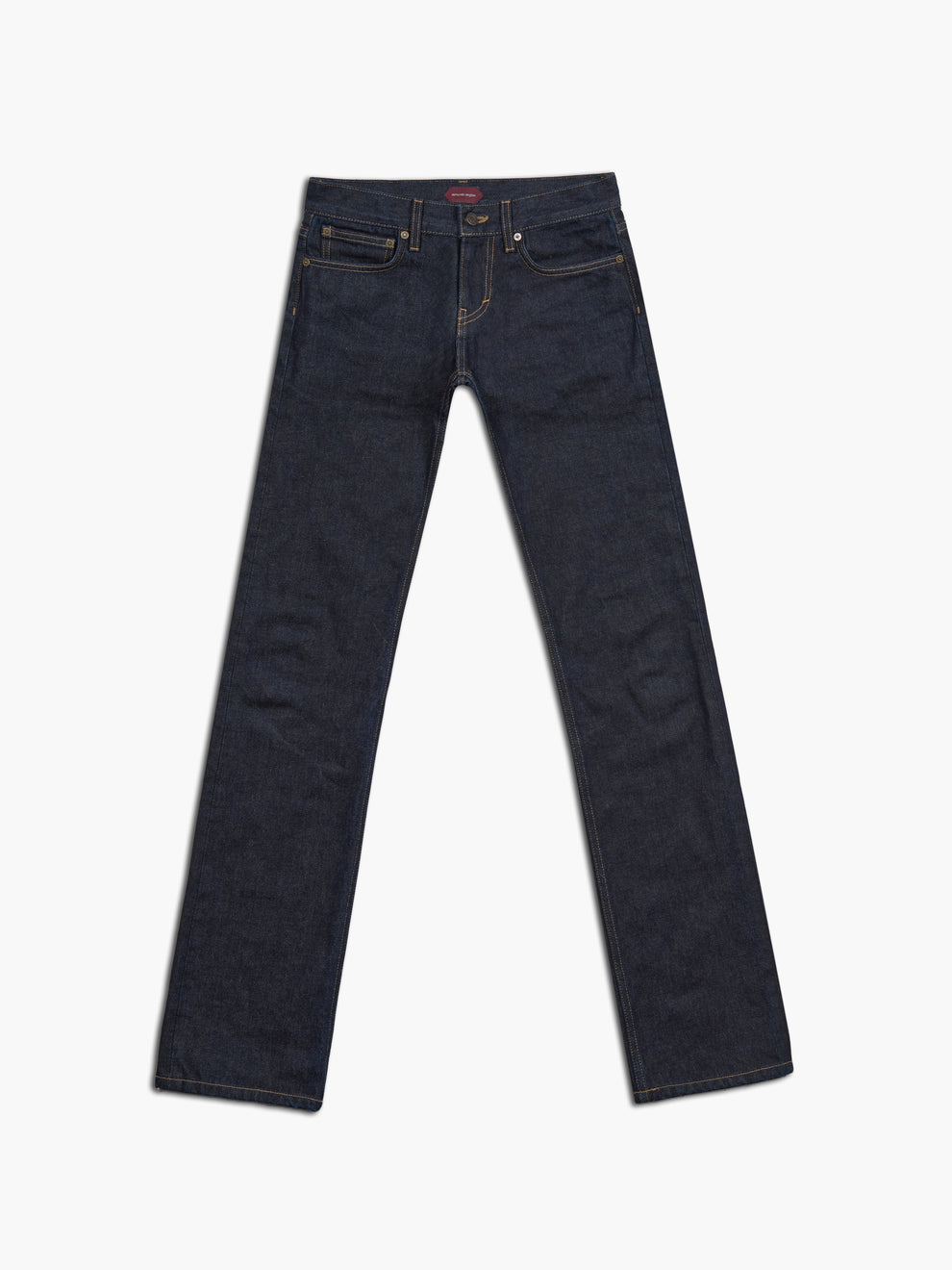 men's slim straight jean in indigo rinse, front view