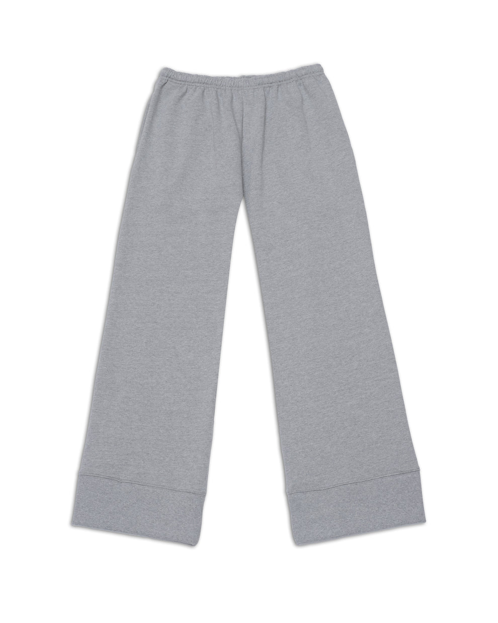 men's sweatpant in gray french terry, back view